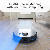 Open Box  PET24-7-913 Dustin Ultra Self-Emptying Robot Vacuum Cleaner and Mop, Stainless Steel