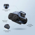 Robotic Pool Vacuum, Cordless Pool Vacuum Robot for above Ground and Inground Pools Wall Floor Waterline Cleaning